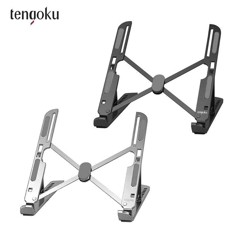 【TENGOKU天閤堀】航太鋁合金極韌超輕桌上型筆電支架