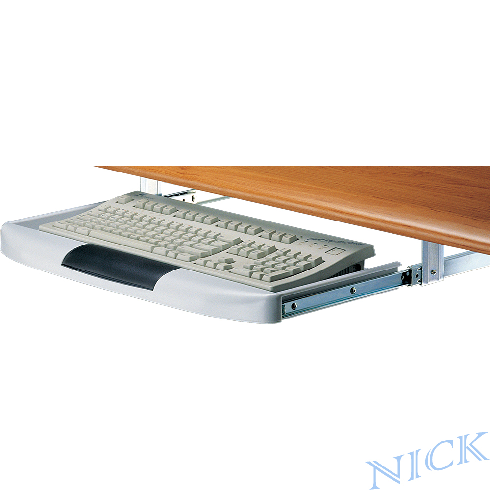 【NICK】經濟型塑鋼鍵盤架(二色可選)