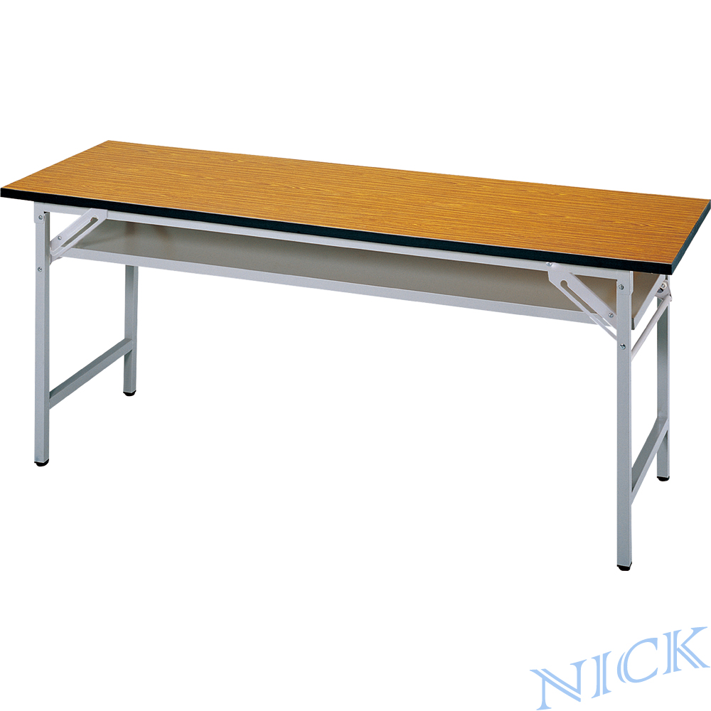 【NICK】180×75折疊式會議桌(二色可選)