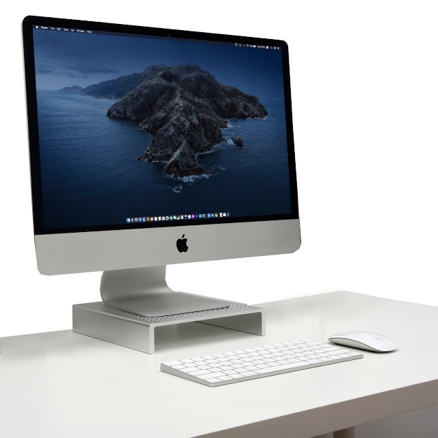 Jokitech 鋁合金螢幕支架 螢幕增高支架 iMac支架 螢幕增高架 銀色