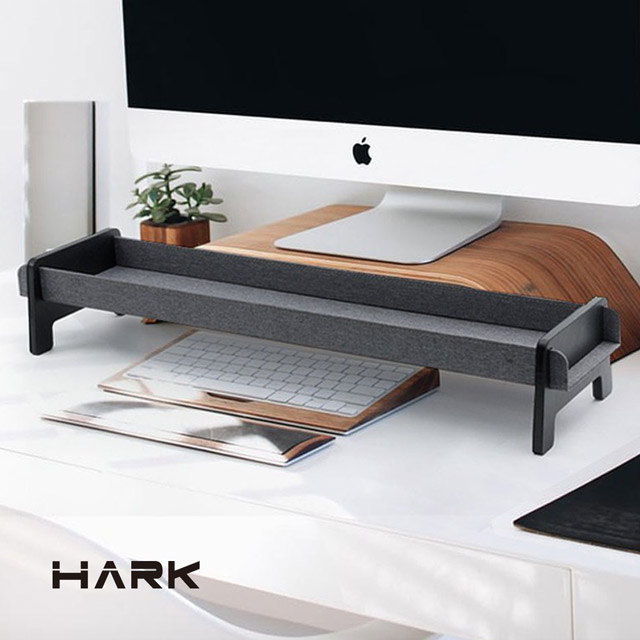 【HARK】桌上型U型收納架 稻穗紋灰