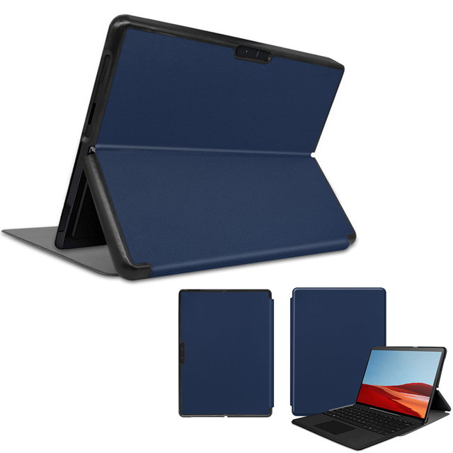 微軟 Microsoft Surface PRO X 13吋 專用高質感可裝鍵盤平板電腦皮套