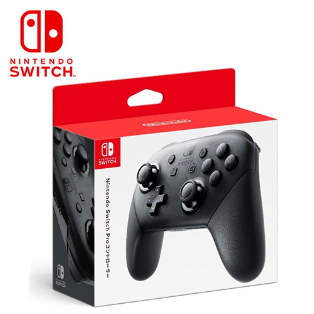 【NS 原廠配件】任天堂 Switch Pro 原廠控制器 黑色