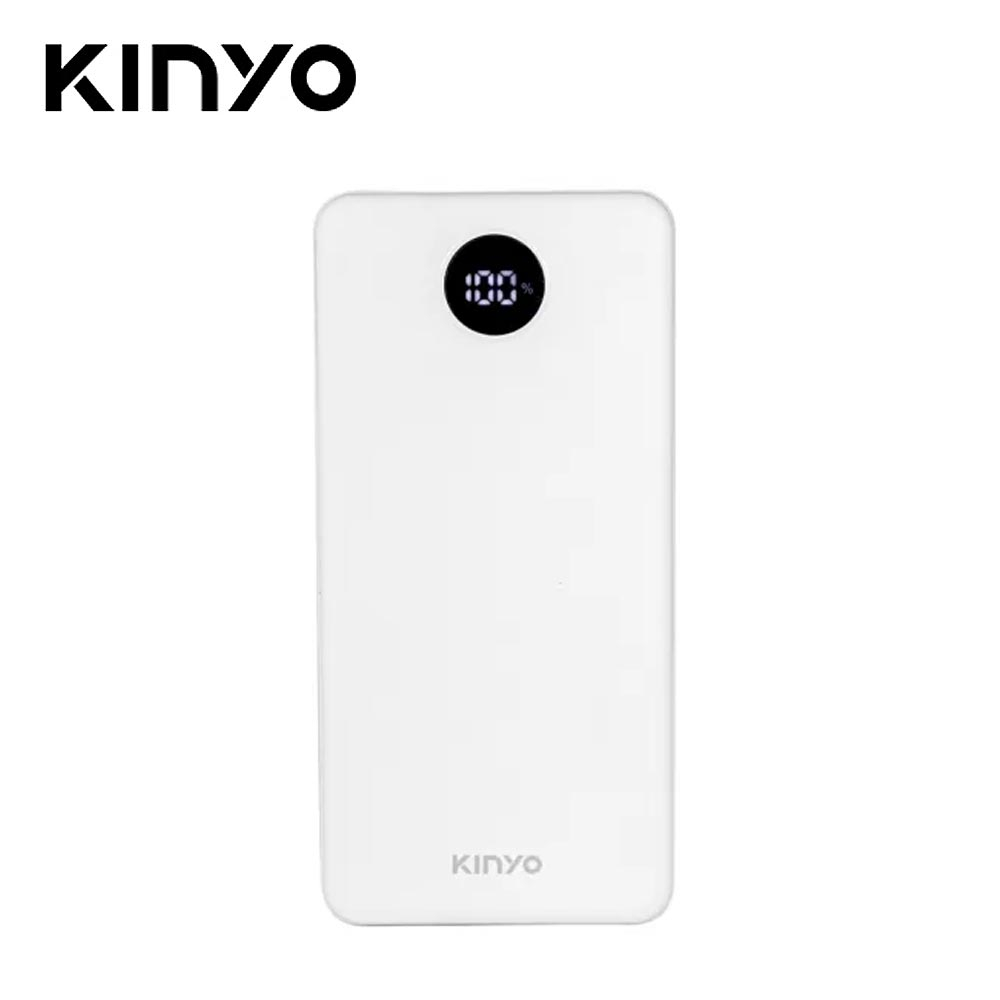 【KINYO 耐嘉】KPB-3273 18000系列行動電源-白