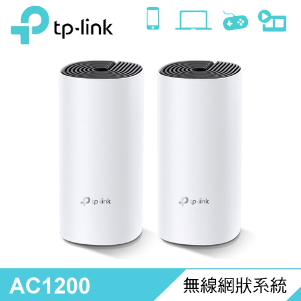 【TP-Link】Deco M4 Mesh 無線網狀系統路由器 2入組