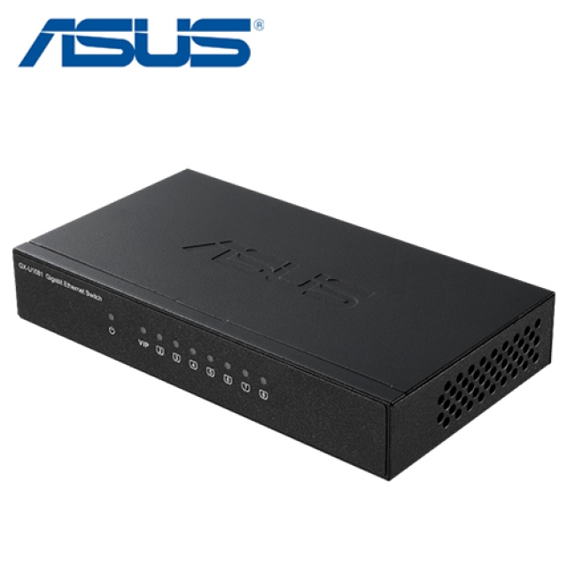 【ASUS 華碩】GX-U1081 GIGABIT 8埠交換器