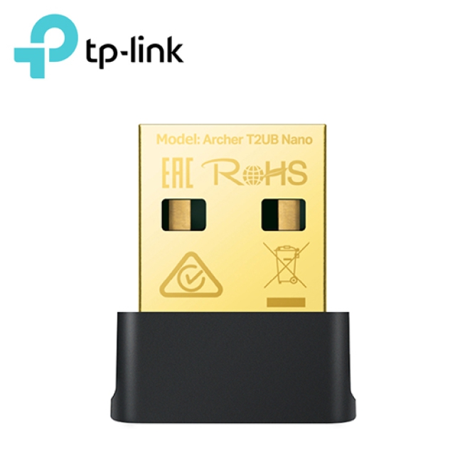 【TP-LINK】Archer T2UB Nano AC600 超迷你型 Wi-Fi 藍芽4.2 USB無線網絡卡