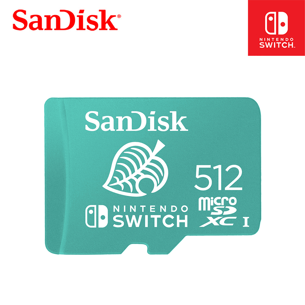 【SanDisk】SWITCH 專用 microSDXC UHS-I(U3) 512GB 記憶卡