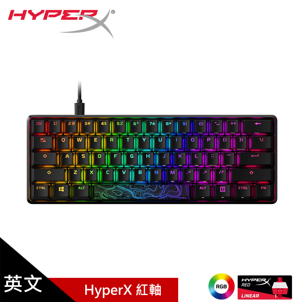 【HyperX】Alloy Origins 60 機械式電競鍵盤
