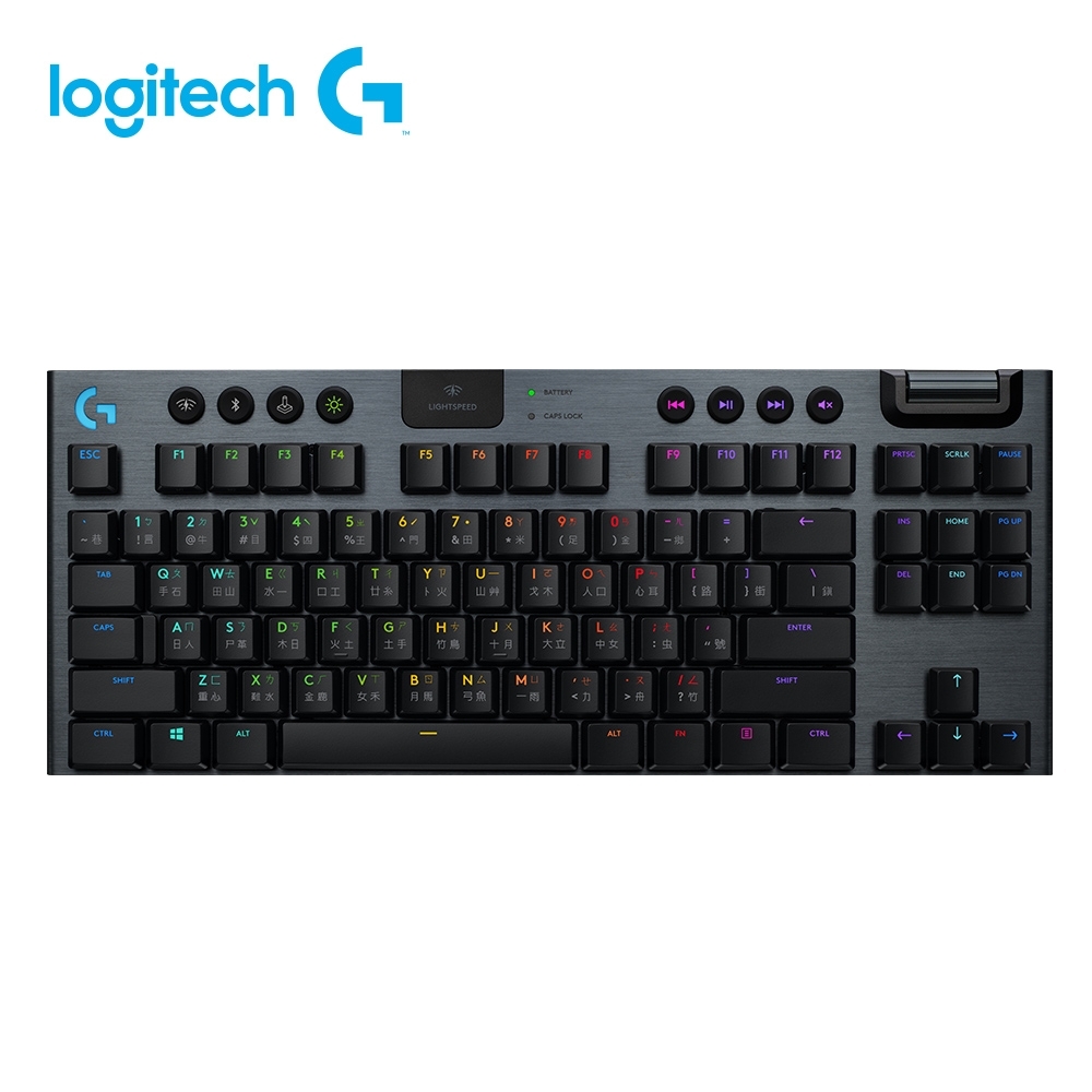【Logitech 羅技】 G913 TKL 無線機械鍵盤 [類茶軸