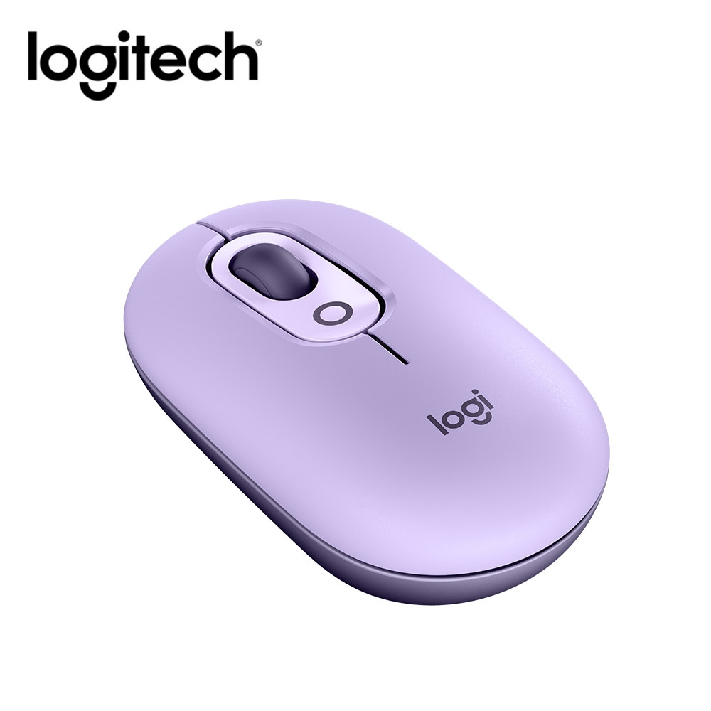 【logitech 羅技】POP Mouse 無線藍芽滑鼠/ 夢幻紫