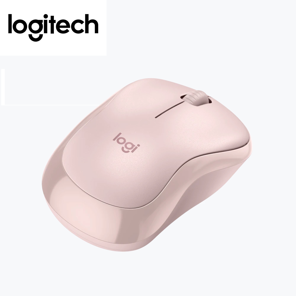 【Logitech 羅技】M240 SILENT 靜音藍牙滑鼠 玫瑰粉