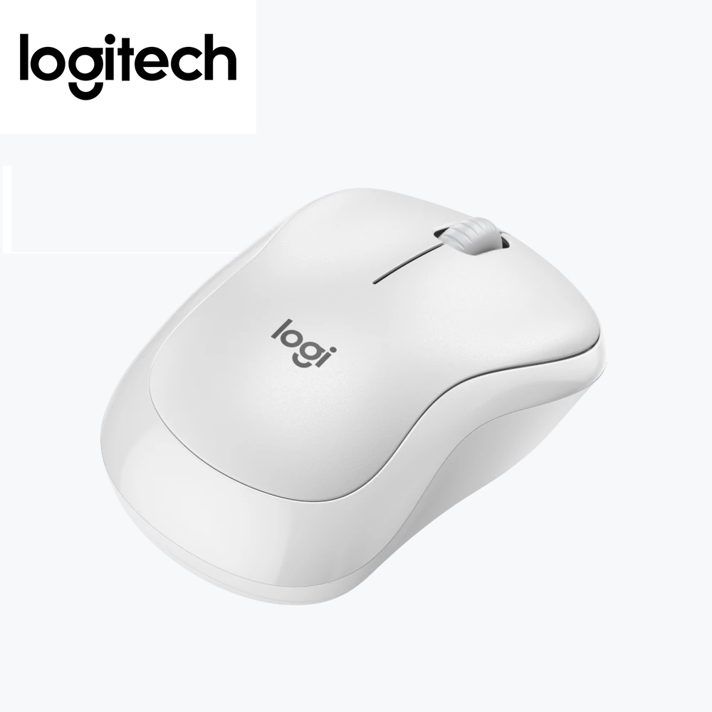 【Logitech 羅技】M240 SILENT 靜音藍牙滑鼠 珍珠白