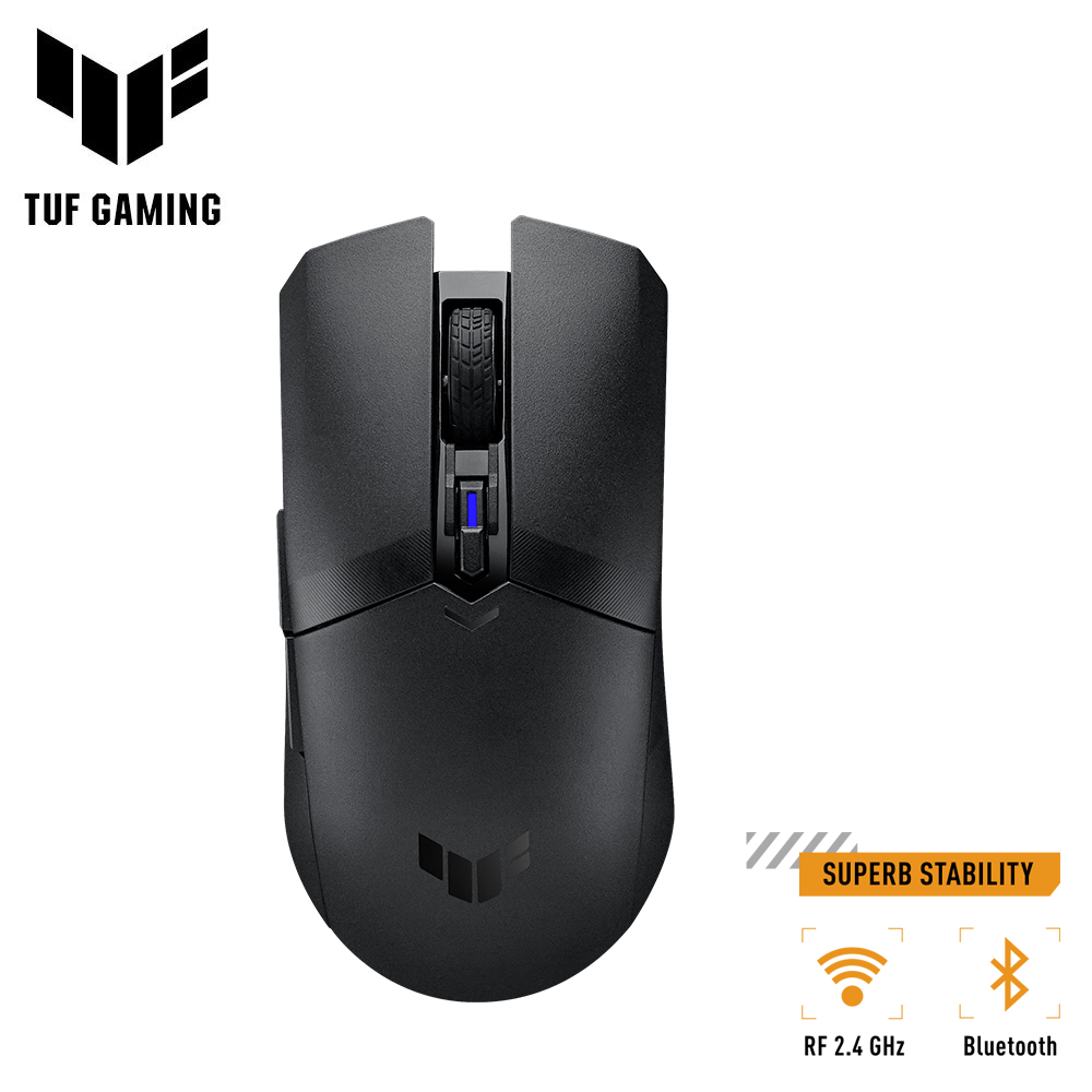 【ASUS 華碩】TUF GAMING M4 無線藍芽雙模電競滑鼠