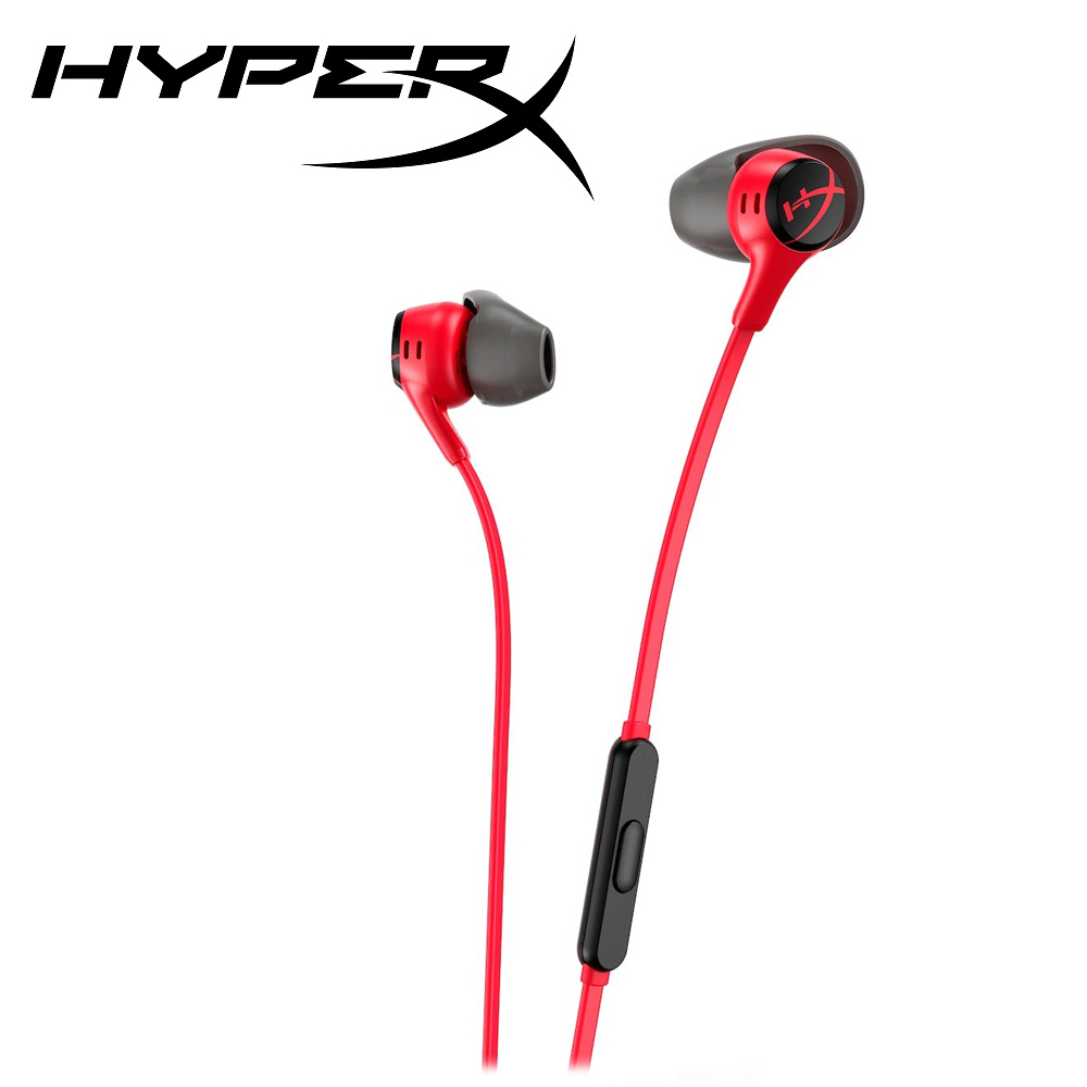HyperX Cloud Earbuds II 入耳式耳機 紅色 705L8AA - RED