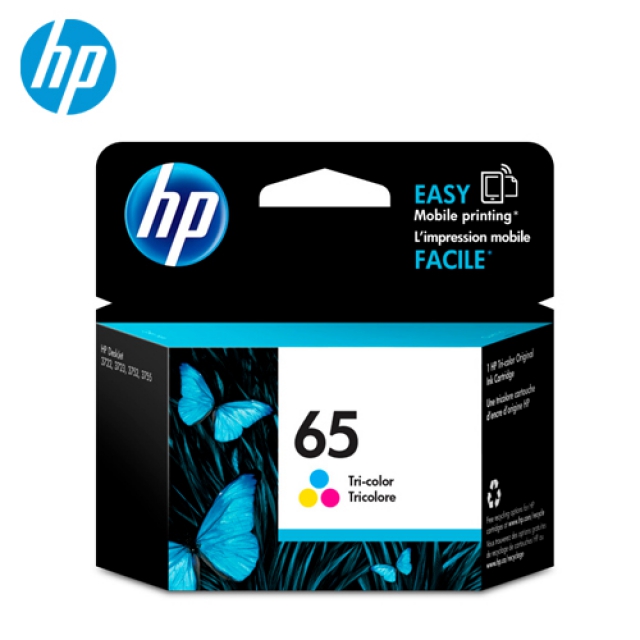 HP 惠普 N9K01AA NO.65 彩色墨水匣