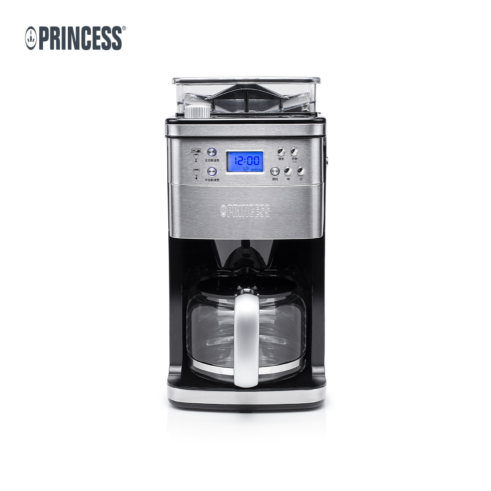 【PRINCESS｜荷蘭公主】全自動研磨美式咖啡機/6-10人份 249406+30010