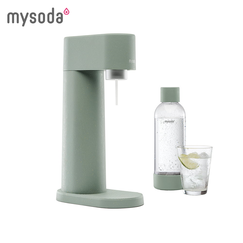 【mysoda】Woody氣泡水機-雲杉綠 WD002-GG