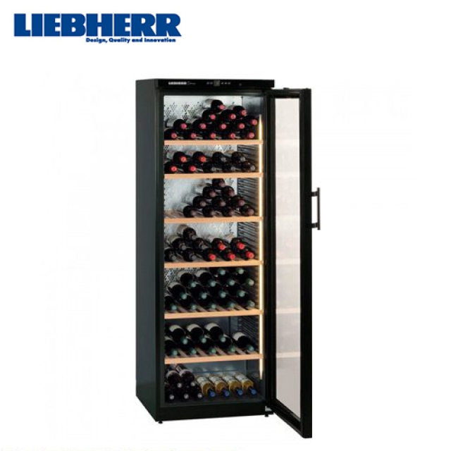 LIEBHERR 利勃 獨立式單溫紅酒櫃 WKb4612 黑色