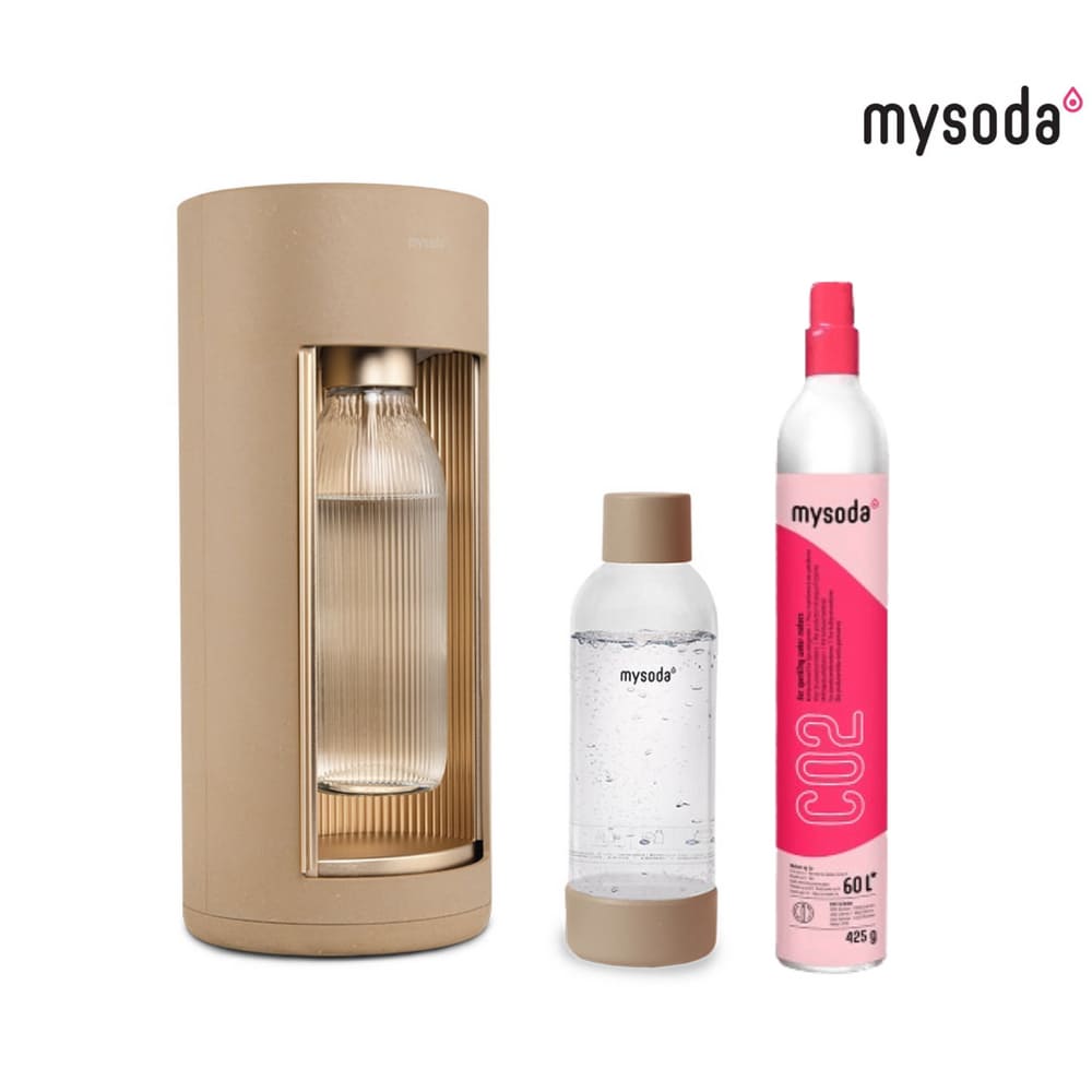 mysoda 沐樹得 Glassy氣泡水機-絲楠金 GL004-DO