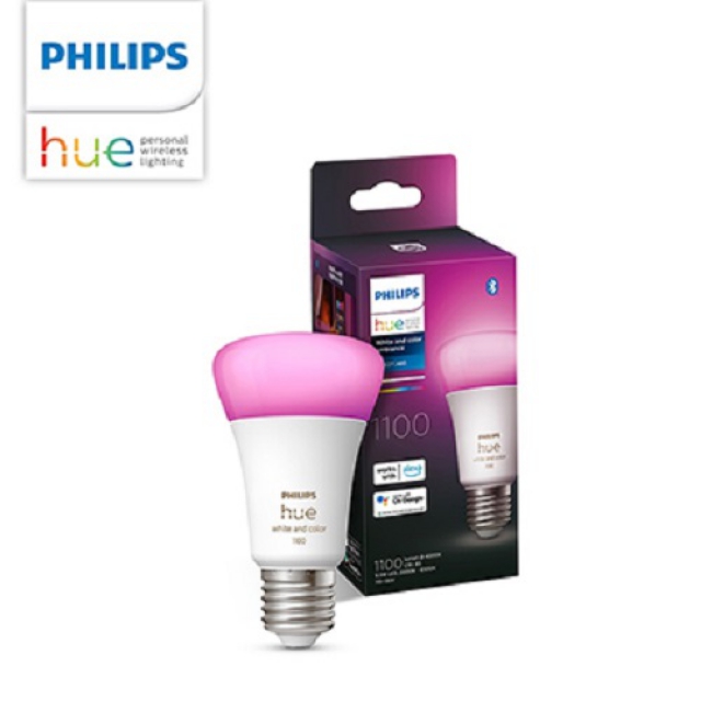 Philips 飛利浦 Hue 智慧照明 全彩情境 9.5W燈泡 藍牙版1100流明 PH01N