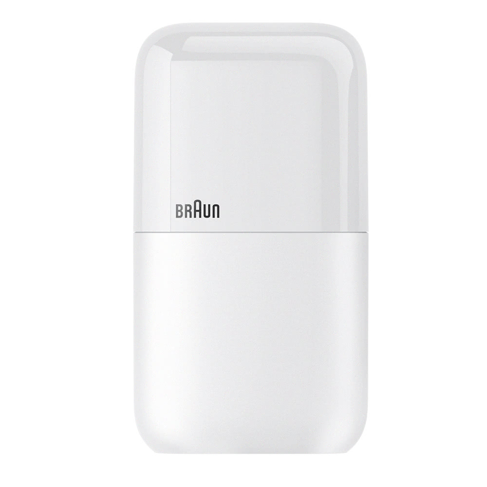 BRAUN 百靈 【BRAUN 德國百靈】Mini 電動刮鬍刀 M1011 簡約白