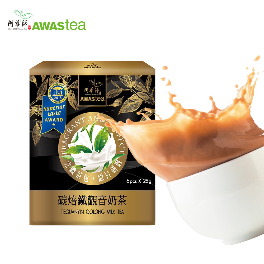【阿華師 AWAStea】碳焙鐵觀音奶茶 [27.5g*6入 /盒