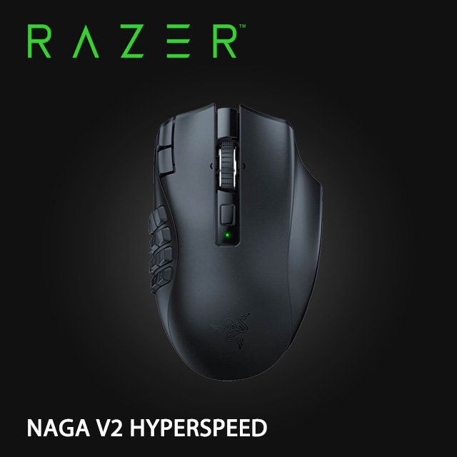 Razer Naga V2 HyperSpeed 那伽梵蛇 V2 無線電競滑鼠