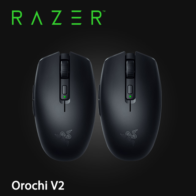 Razer Orochi V2 雷蛇 八岐大蛇靈刃 V2 無線滑鼠 黑*2入