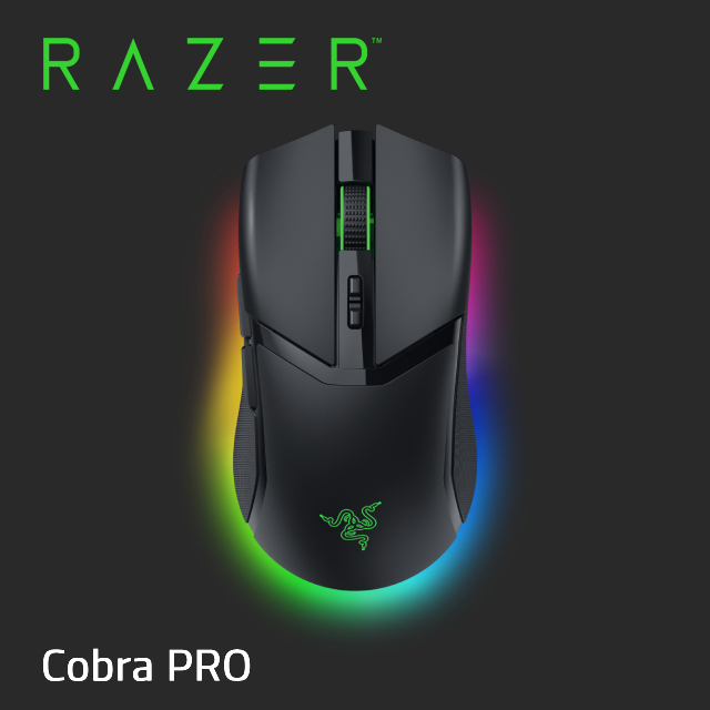 Razer Cobra Pro 眼鏡蛇 輕量化三模無線滑鼠