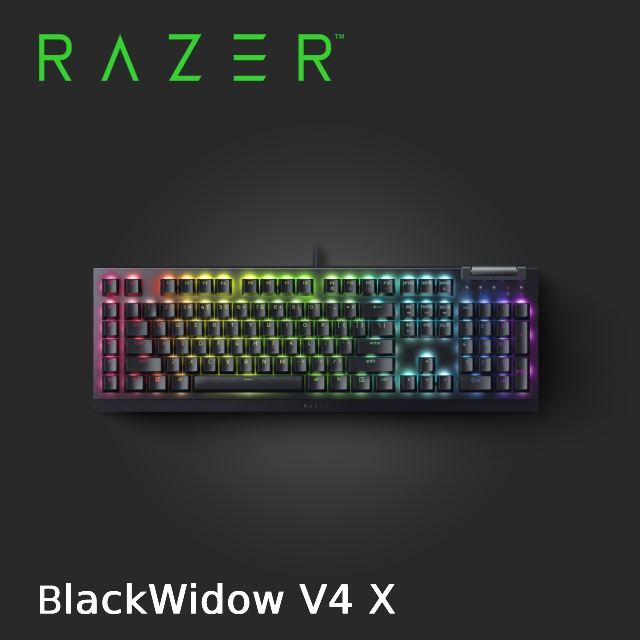 Razer BlackWidow V4 X 黑寡婦 V4 X 機械式遊戲鍵盤