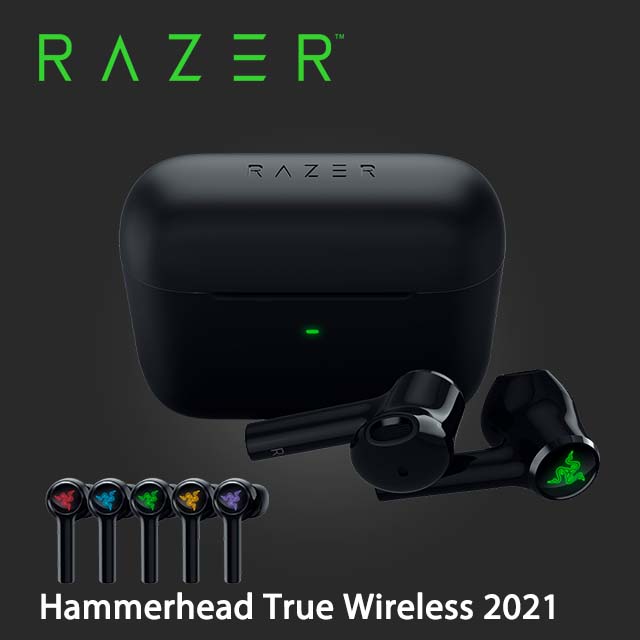 雷蛇Razer Hammerhead 戰錘狂鯊ANC真無線藍牙耳機-2021版