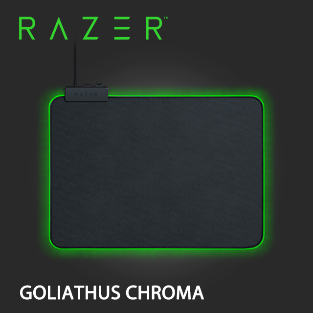 【RAZER 雷蛇】GOLIATHUS CHROMA 重裝甲蟲 電競滑鼠墊 RGB幻彩版