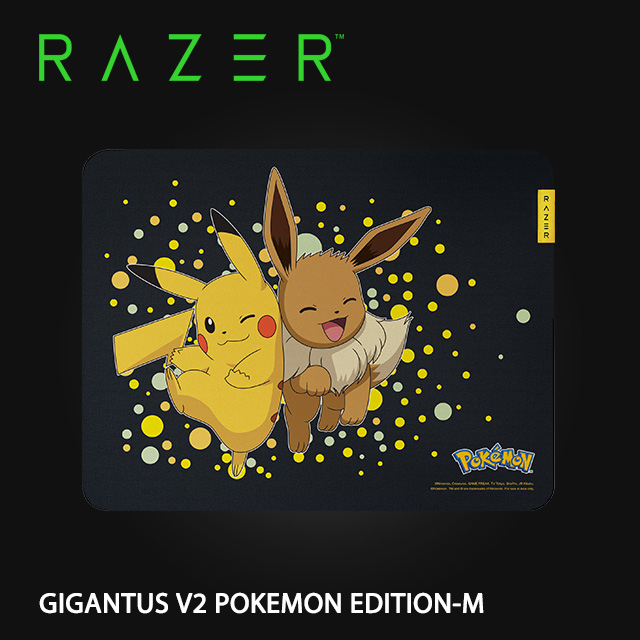 razer gigantus v2 pokemon edition-m 巨甲蟲滑鼠墊 寶可夢聯名款-m