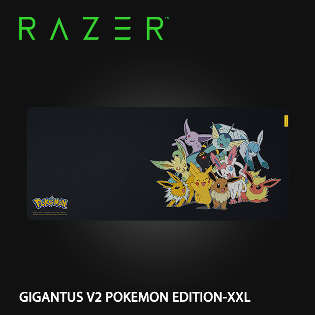 Razer GIGANTUS V2 POKEMON EDITION-XXL 巨甲蟲滑鼠墊 寶可夢聯名款-XXL
