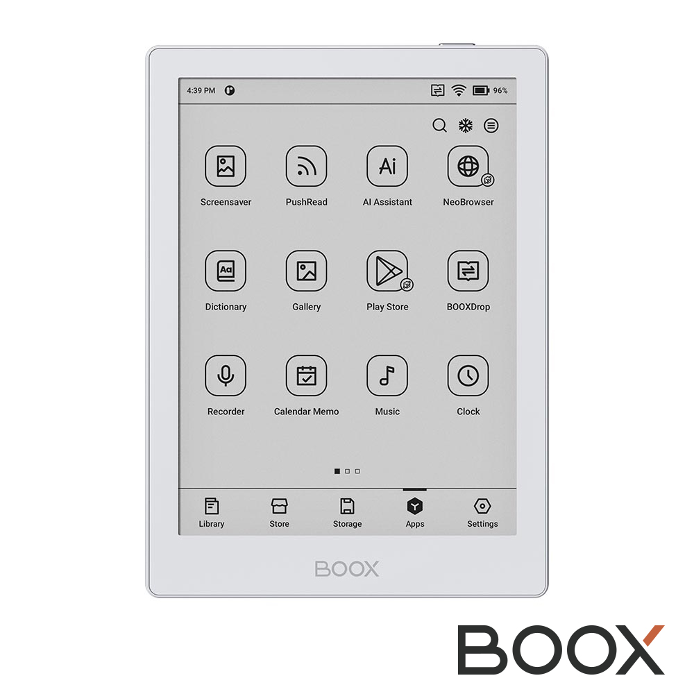 文石 BOOX Go 6 吋電子閱讀器 - 白色