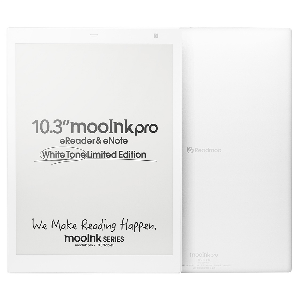 Readmoo 讀墨 mooInk Pro 10.3吋電子紙平板-白(簡配)