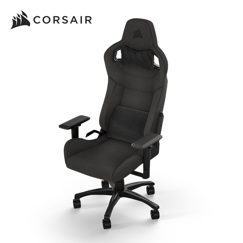 海盜船 CORSAIR T3-RUSH 黑色/布質 電競椅(含組裝)