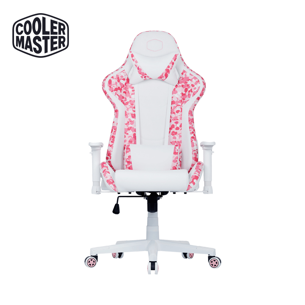 酷碼Cooler Master CALIBER R1S 電競椅(迷彩粉)