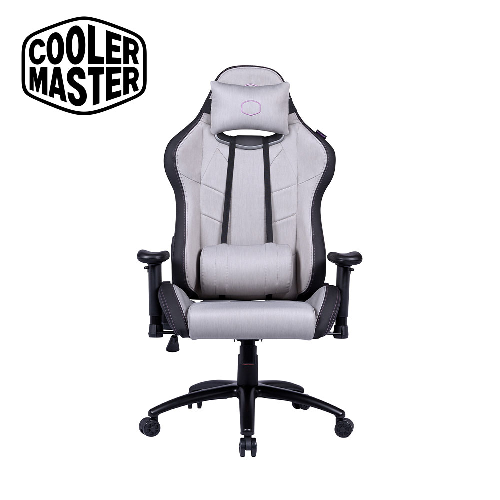 酷碼Cooler Master CALIBER R2C 涼感設計電競椅(亮灰色)