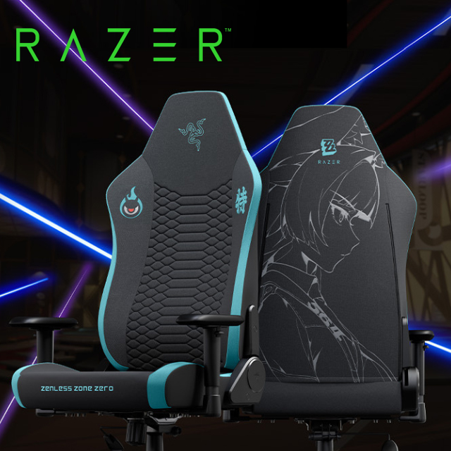 RAZER 雷蛇 Iskur V2 X RZ38-05310400-R3UA電競椅-絕區零聯名款