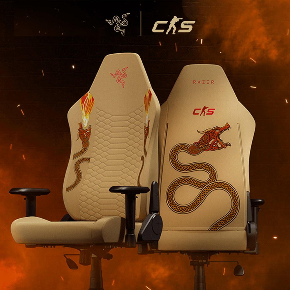 RAZER 雷蛇 Iskur V2 X 電競椅-CS2 絕對武力聯名