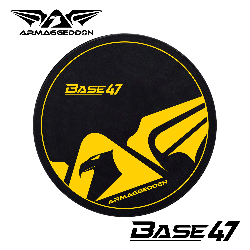 【ARMAGGEDDON】BASE-47 電競地墊_ WINGS Yellow / 飛翔之翼