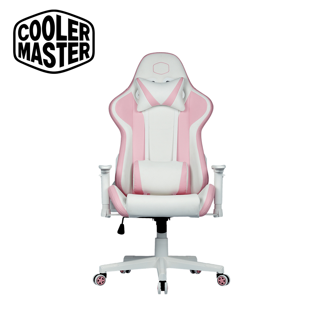 酷碼Cooler Master CALIBER R1S 電競椅(粉白)