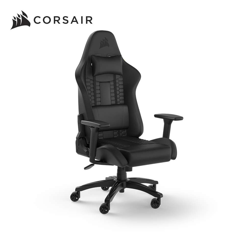 CORSAIR TC100 RELAXED電競椅-皮革款-黑(含安裝)