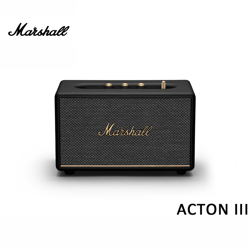 Marshall Acton III 藍牙喇叭 - 經典黑