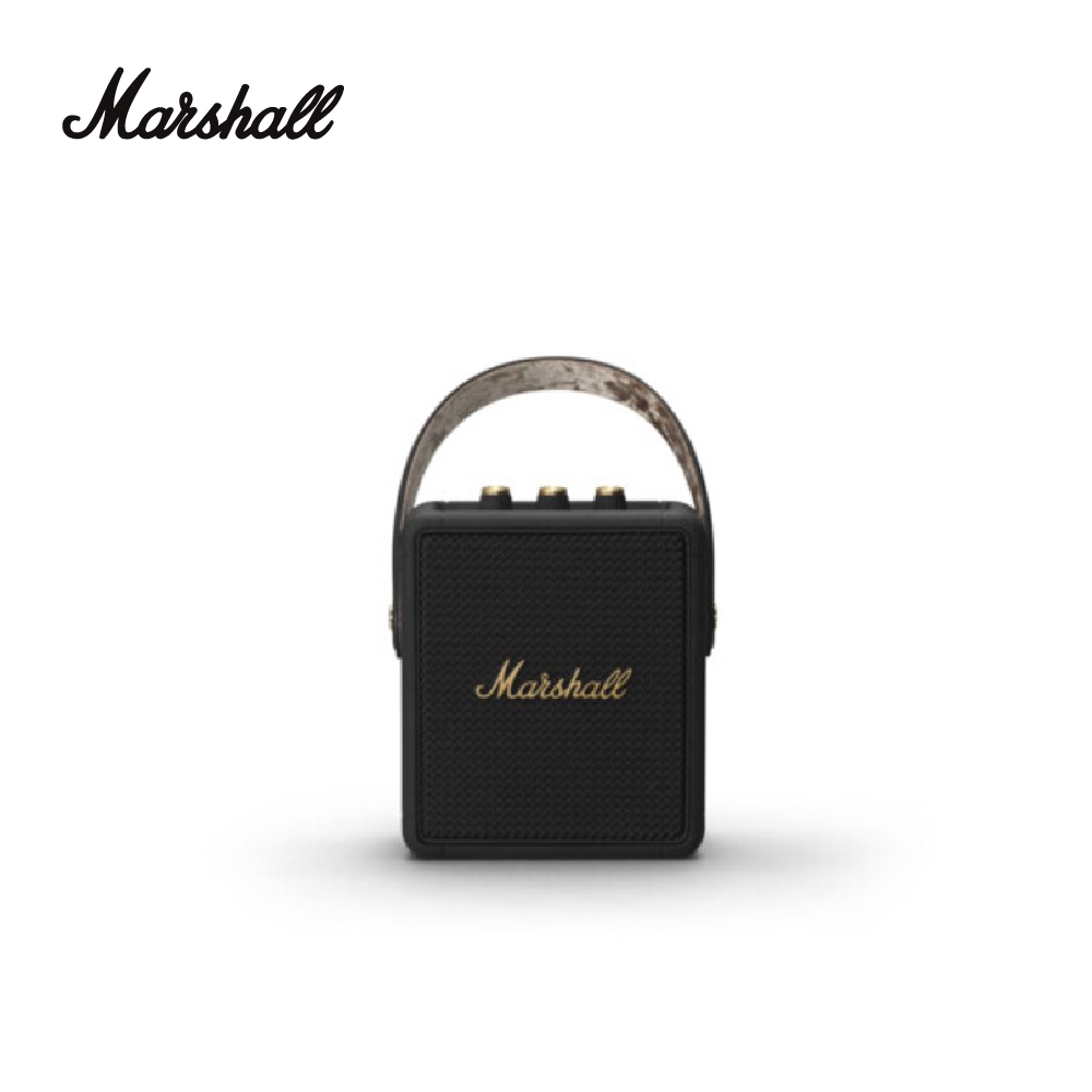 Marshall Stockwell II 攜帶型藍芽喇叭-古銅黑