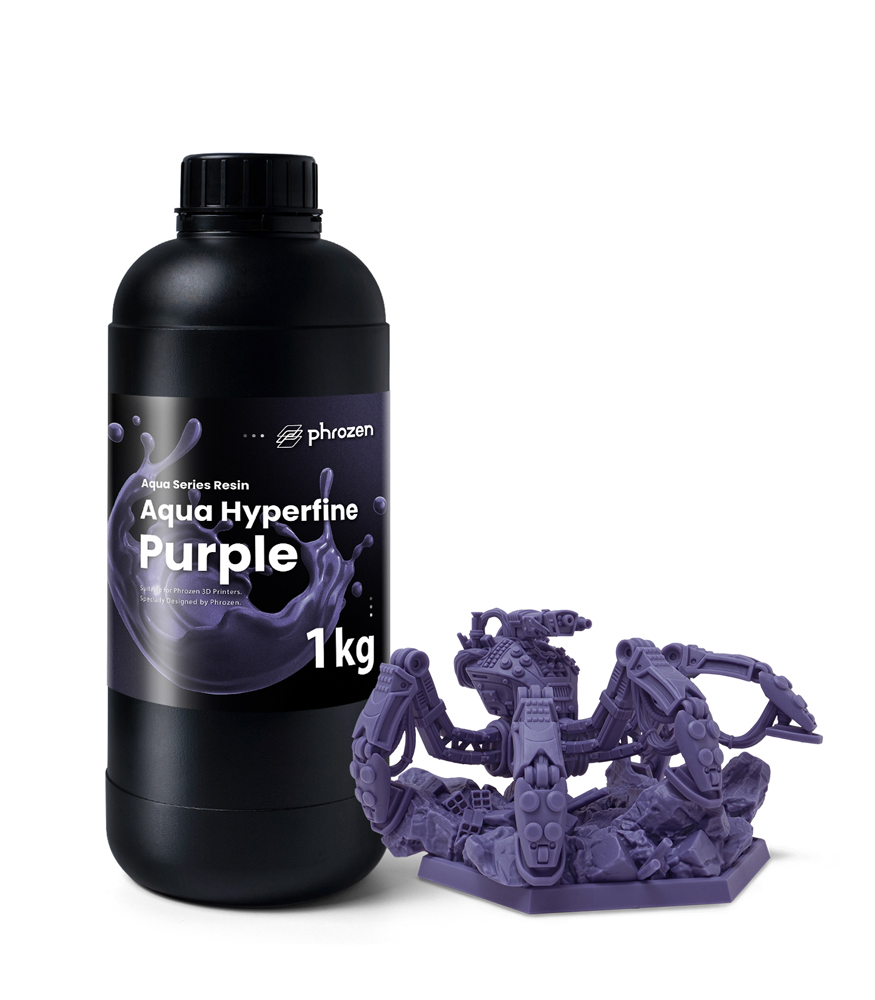 Phrozen 湖水超高精細樹脂-福音紫, 1KG裝