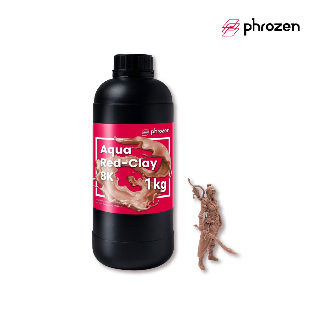 【PHROZEN普羅森】8K模型樹脂 - 湖水紅陶(1KG裝) 3D列印耗材 8M583