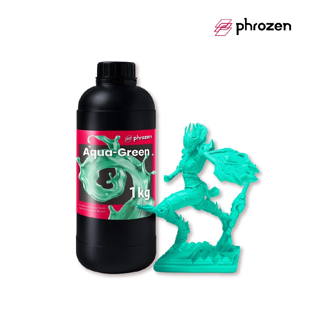 【PHROZEN普羅森】湖水模型樹脂 - 湖水綠 (1KG裝) 3D列印耗材 7T144